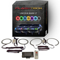 Lincoln Mark LT V.3 Fusion Color Change LED Halo Headlight Kit 2006-2008