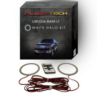 Lincoln Mark LT White LED Halo Fog Light Kit 2006-2008