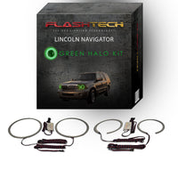 Lincoln Navigator V.3 Fusion Color Change LED Halo Headlight Kit 2003-2006