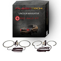 Lincoln Navigator V.3 Fusion Color Change LED Halo Headlight Kit 2003-2006