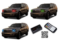 Lincoln Navigator V.3 Fusion Color Change LED Halo Headlight Kit 2003-2006