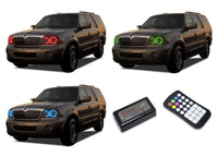 Lincoln Navigator V.3 Fusion Color Change LED Halo Headlight Kit 2003-2006