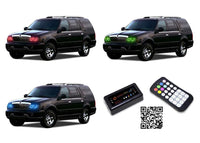 Lincoln Navigator V.3 Fusion Color Change LED Halo Headlight Kit 1998-2002