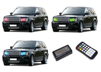Land Rover Range Rover V.3 Fusion Color Change LED Halo Headlight Kit 2006-2010