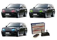 Land Rover Range Rover V.3 Fusion Color Change LED Halo Headlight Kit 2006-2010