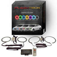 Lexus ES350 V.3 Fusion Color Change LED Halo Headlight Kit 2007-2009