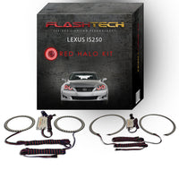 Lexus IS250 V.3 Fusion Color Change LED Halo Headlight Kit 2006-2008