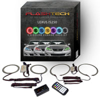 Lexus IS250 V.3 Fusion Color Change LED Halo Headlight Kit 2006-2008