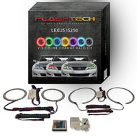 Lexus IS250 V.3 Fusion Color Change LED Halo Headlight Kit 2006-2008