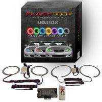 Lexus IS250 V.3 Fusion Color Change LED Halo Headlight Kit 2006-2008