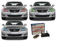 Lexus IS250 V.3 Fusion Color Change LED Halo Headlight Kit 2006-2008