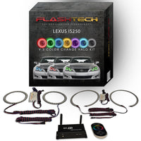 Lexus IS250 V.3 Fusion Color Change LED Halo Headlight Kit 2006-2008