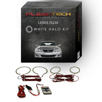 Lexus IS250 White LED Halo Headlight Kit 2006-2008