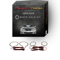Lexus IS250 White LED Halo Headlight Kit 2006-2008