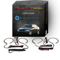 Lexus IS300 V.3 Fusion Color Change LED Halo Headlight Kit 2001-2005