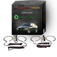 Lexus IS300 V.3 Fusion Color Change LED Halo Headlight Kit 2001-2005