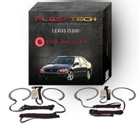 Lexus IS300 V.3 Fusion Color Change LED Halo Headlight Kit 2001-2005