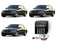 Lexus IS300 V.3 Fusion Color Change LED Halo Fog Light Kit 2001-2005