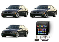 Lexus IS300 V.3 Fusion Color Change LED Halo Fog Light Kit 2001-2005
