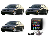 Lexus IS300 V.3 Fusion Color Change LED Halo Fog Light Kit 2001-2005