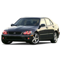 Lexus IS300 V.3 Fusion Color Change Headlight & LED Halo Fog Light Kit 2001-2005