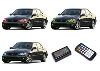 Lexus IS300 V.3 Fusion Color Change Headlight & LED Halo Fog Light Kit 2001-2005
