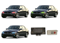 Lexus IS300 V.3 Fusion Color Change Headlight & LED Halo Fog Light Kit 2001-2005