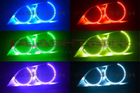Lexus IS300 V.3 Fusion Color Change LED Halo Headlight Kit 2001-2005