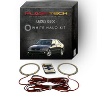 Lexus IS300 White LED Halo Fog Light Kit 2001-2005