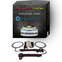 Lexus SC300/400 V.3 Fusion Color Change LED Halo Headlight Kit 1992-2002
