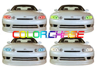 Lexus SC300/400 ColorChase LED Halo Headlight Kit 1992-2002