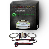 Lexus SC300/400 V.3 Fusion Color Change LED Halo Headlight Kit 1992-2002