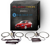 Mazda 3 V.3 Fusion Color Change LED Halo Headlight Kit 2004-2009