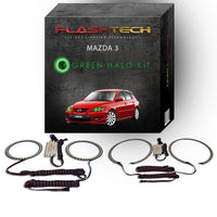 Mazda 3 V.3 Fusion Color Change LED Halo Headlight Kit 2004-2009