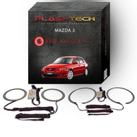 Mazda 3 V.3 Fusion Color Change LED Halo Headlight Kit 2004-2009