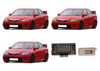 Mazda 6 V.3 Fusion Color Change LED Halo Headlight Kit 2003-2008