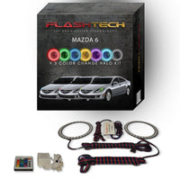 Mazda 6 V.3 Fusion Color Change LED Halo Headlight Kit 2011-2013
