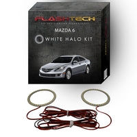 Mazda 6 White LED Halo Headlight Kit 2011-2013