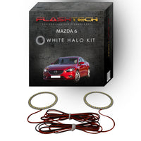 Mazda 6 White LED Halo Headlight Kit 2014-2015
