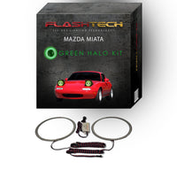 Mazda Miata V.3 Fusion Color Change LED Halo Headlight Kit 1990-1997