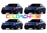 Mazda RX8 ColorChase LED Halo Headlight Kit 2004-2008