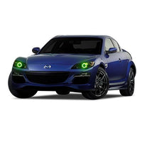 Mazda RX8 ColorChase LED Halo Headlight Kit 2004-2008