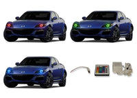 Mazda RX8 V.3 Fusion Color Change LED Halo Headlight Kit 2004-2008