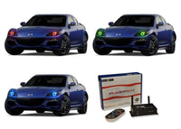 Mazda RX8 V.3 Fusion Color Change LED Halo Headlight Kit 2004-2008