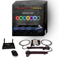 Mazda RX8 V.3 Fusion Color Change LED Halo Headlight Kit 2004-2008
