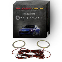 Mazda RX8 White LED Halo Headlight Kit 2004-2008