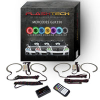 Mercedes GLK V.3 Fusion Color Change LED Halo Headlight Kit 2013-2014