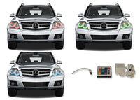 Mercedes GLK V.3 Fusion Color Change LED Halo Headlight Kit 2013-2014
