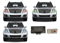 Mercedes GLK V.3 Fusion Color Change LED Halo Headlight Kit 2013-2014