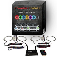 Mercedes GLK V.3 Fusion Color Change LED Halo Headlight Kit 2013-2014